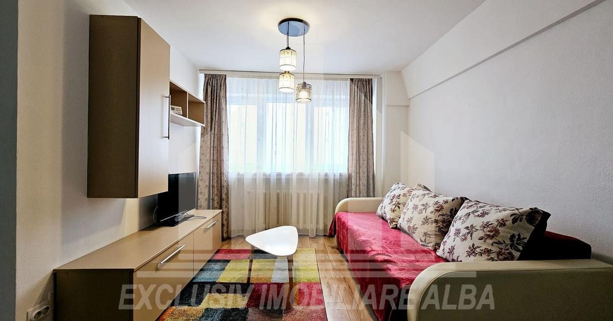 Apartament decomandat cu 2 camere în zona Cetate, Alba Iulia