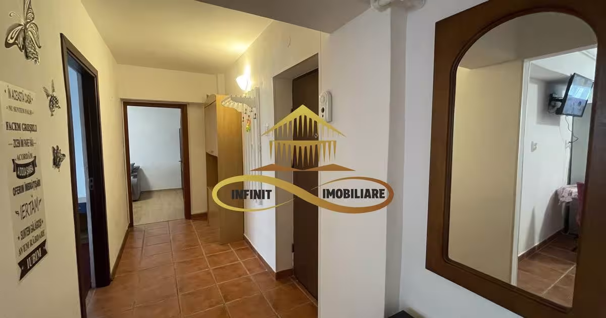 Apartament decomandat cu 2 camere în zona Unirii, Bacău
