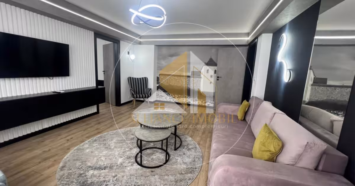 Apartament decomandat cu 2 camere în zona Central, Bistrița