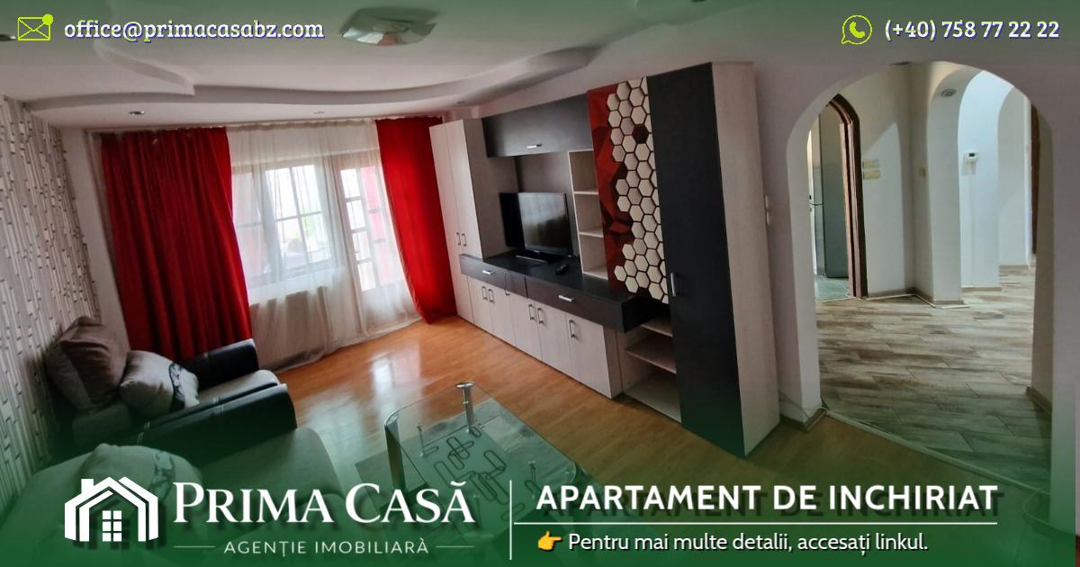 Apartament cu 3 camere în zona Aleea Sporturilor, Buzău