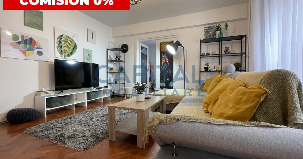 Apartament semidecomandat cu 4 camere în zona Central, Cluj-Napoca