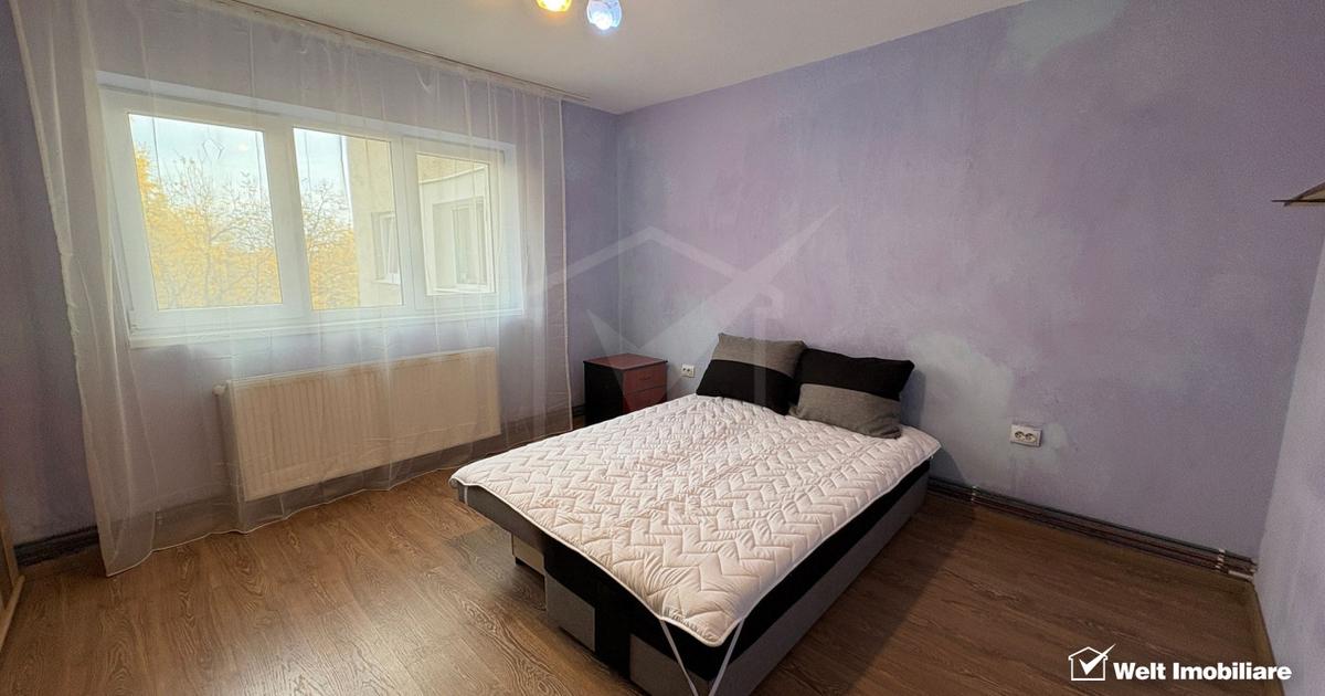 Apartament semidecomandat cu 3 camere în zona Mănăștur, Cluj-Napoca