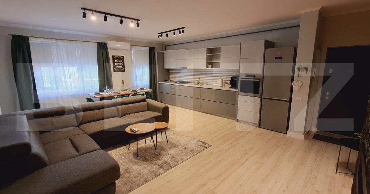 Apartament semidecomandat cu 3 camere în Florești