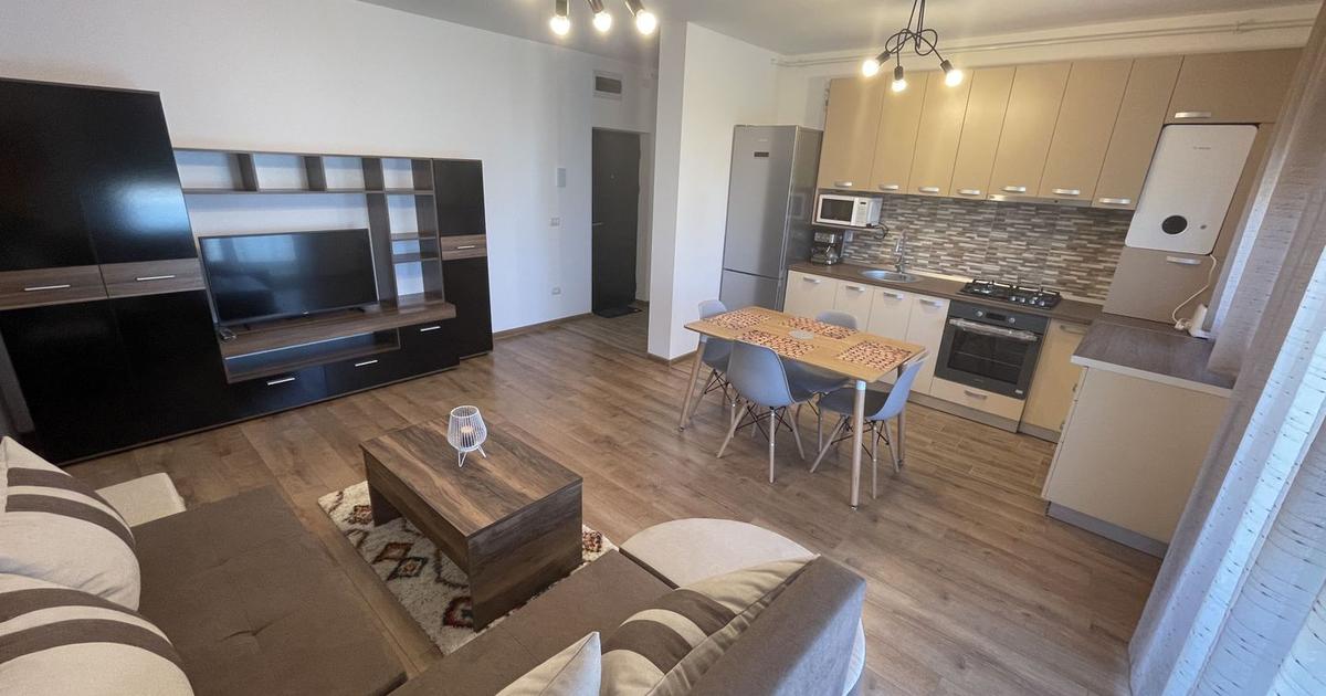 Apartament semidecomandat cu 2 camere în Giroc