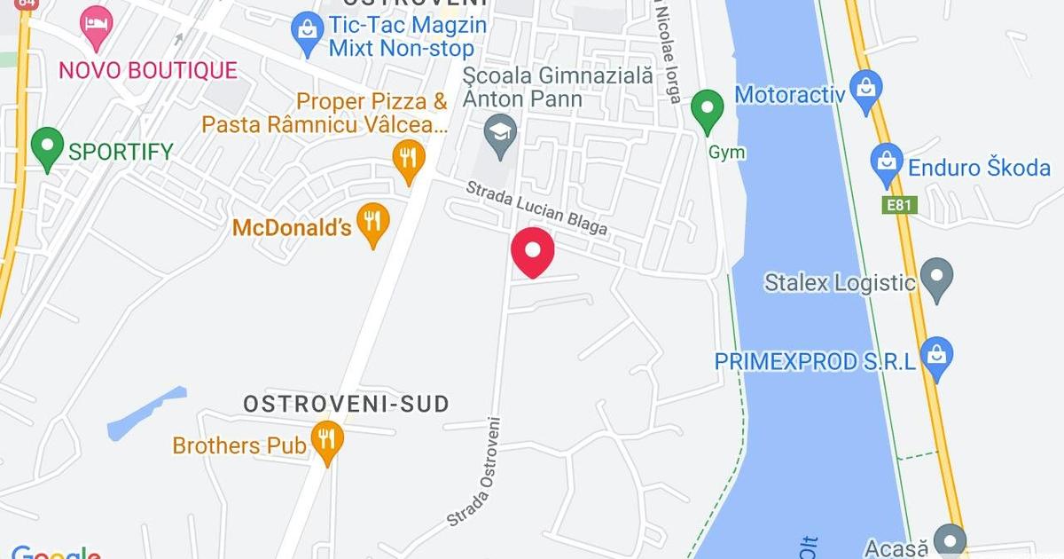 Apartament decomandat cu 2 camere în zona Ostroveni, Râmnicu Vâlcea