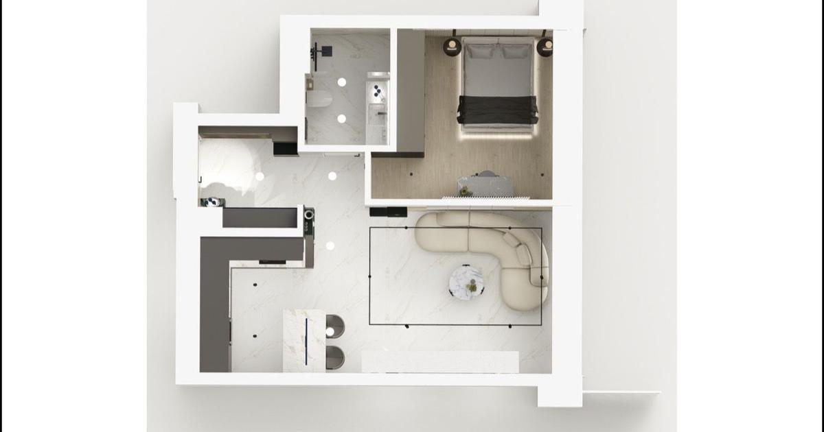 Apartament semidecomandat cu 2 camere în zona Aviației, Sector 1