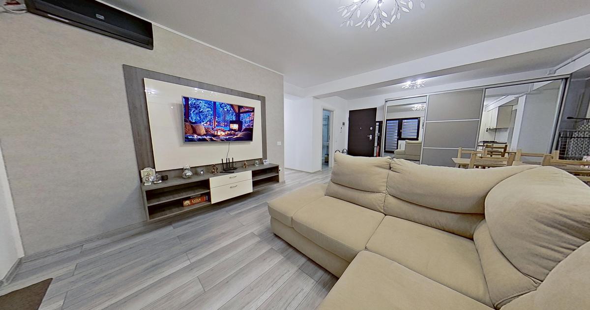 Apartament semidecomandat cu 3 camere în zona Dămăroaia, Sector 1