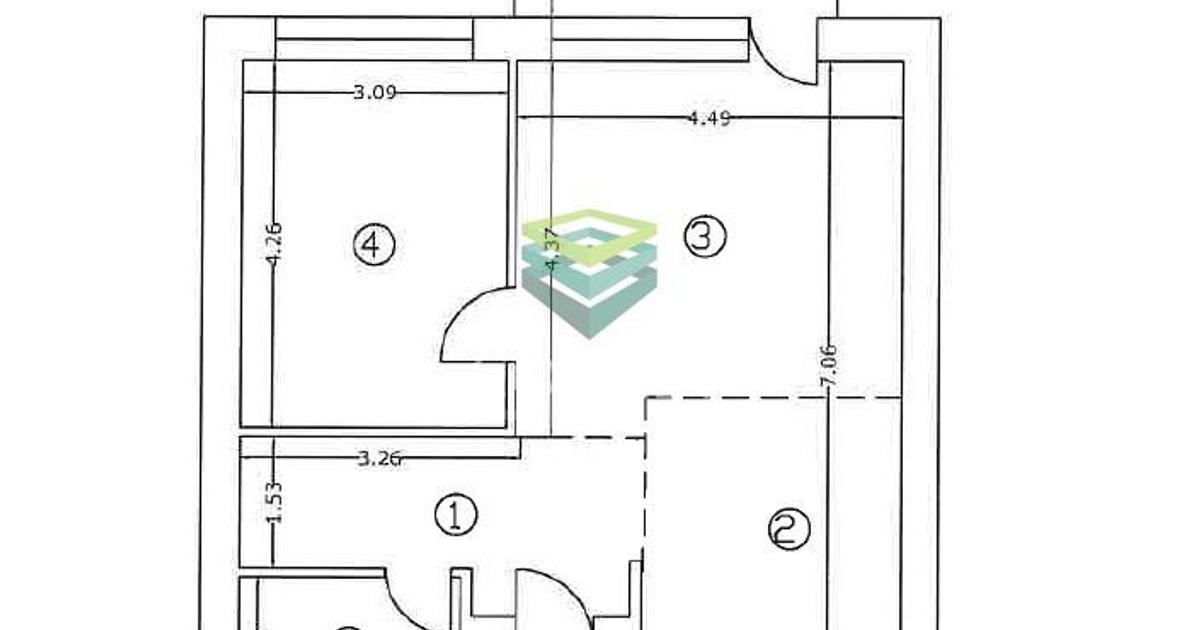 Apartament semidecomandat cu 2 camere în zona Domenii, Sector 1