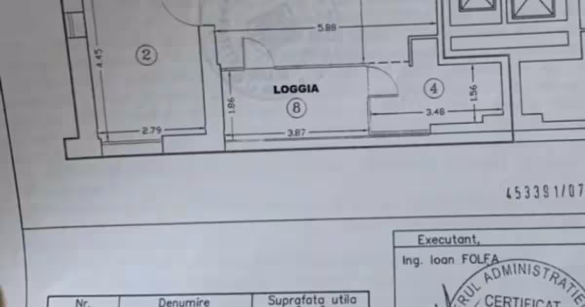 Apartament semidecomandat cu 3 camere în zona Calea Călărașilor, Sector 3