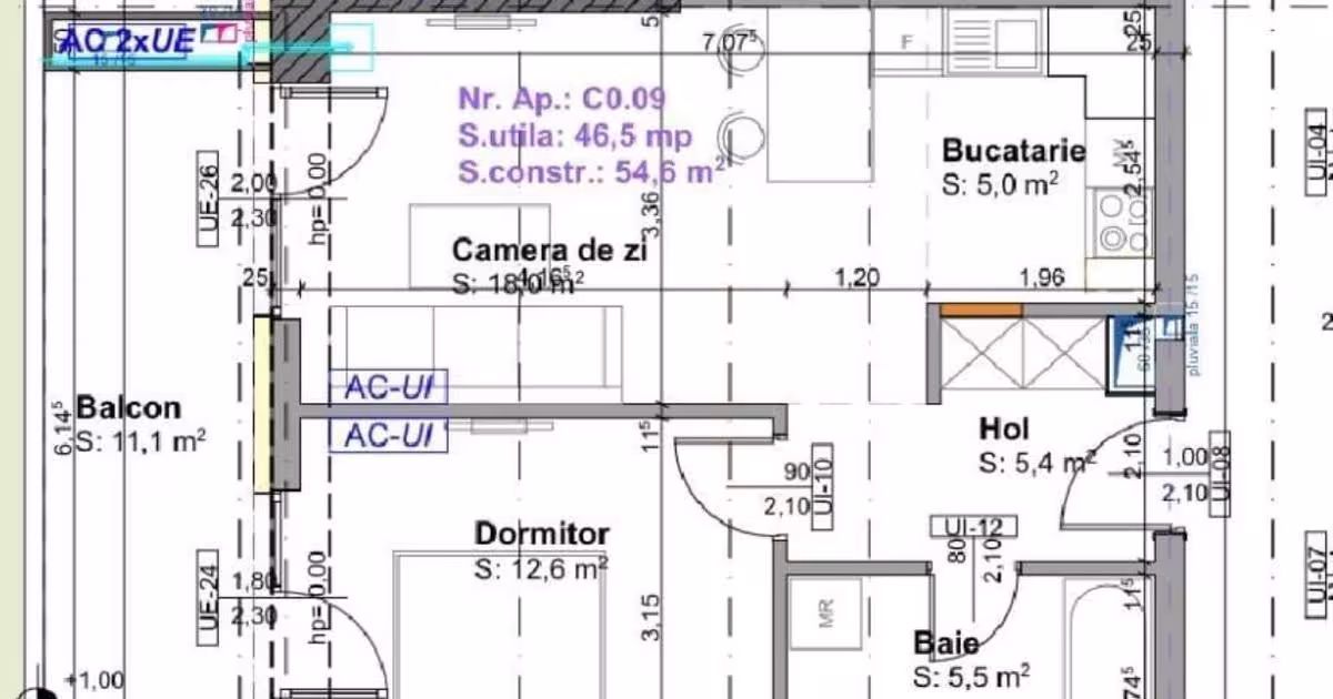Apartament decomandat cu 2 camere în zona Theodor Pallady, Sector 3