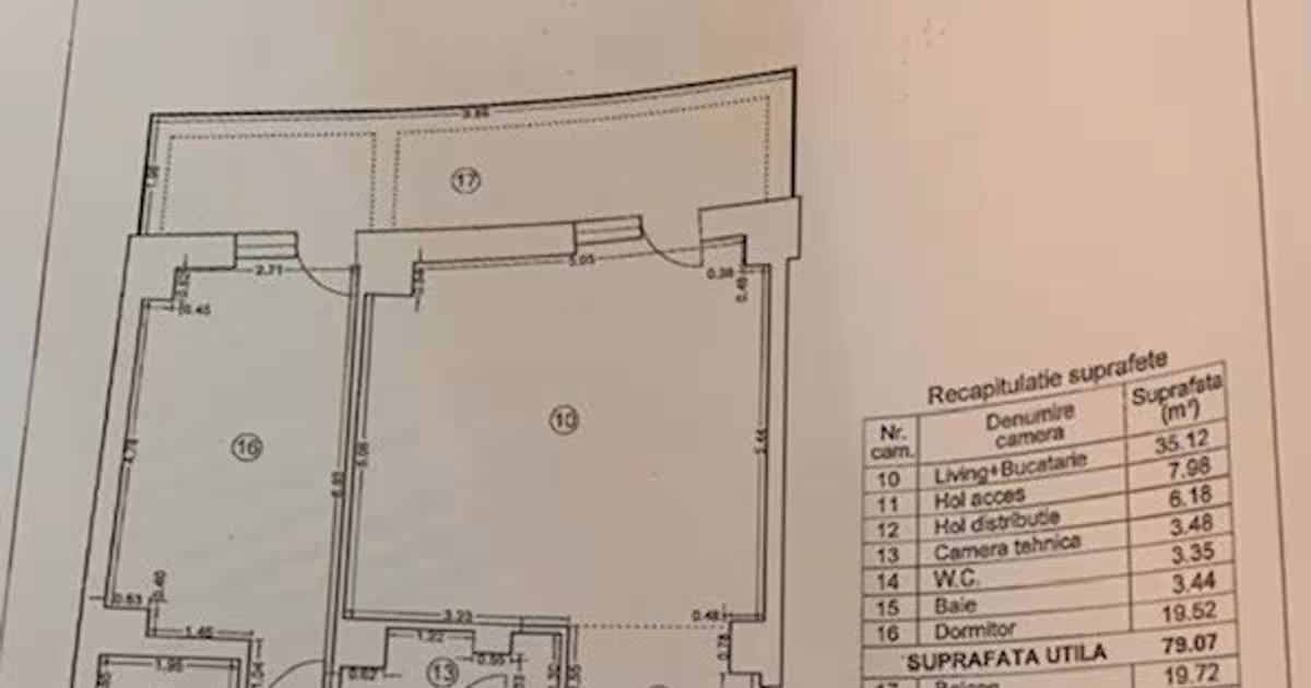 Apartament decomandat cu 2 camere în zona P-ța Romană, Ultracentral