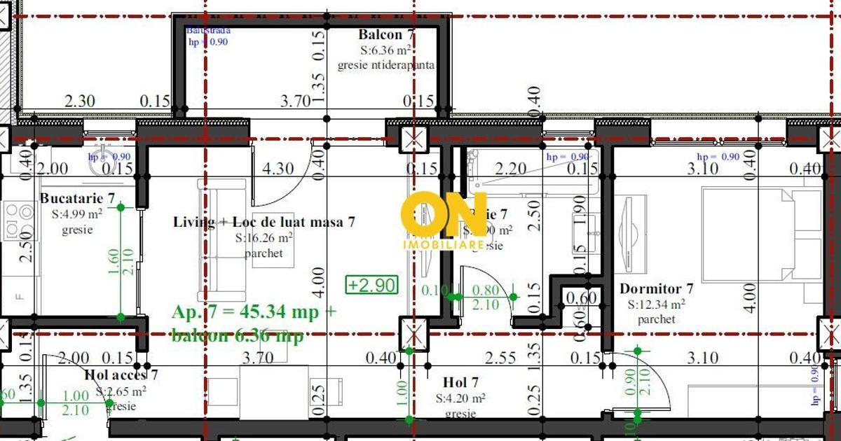 Apartament semidecomandat cu 2 camere în zona Cetate, Alba Iulia