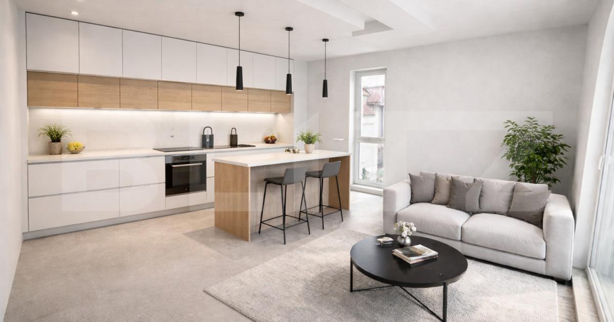 Apartament semidecomandat cu 2 camere în Apahida