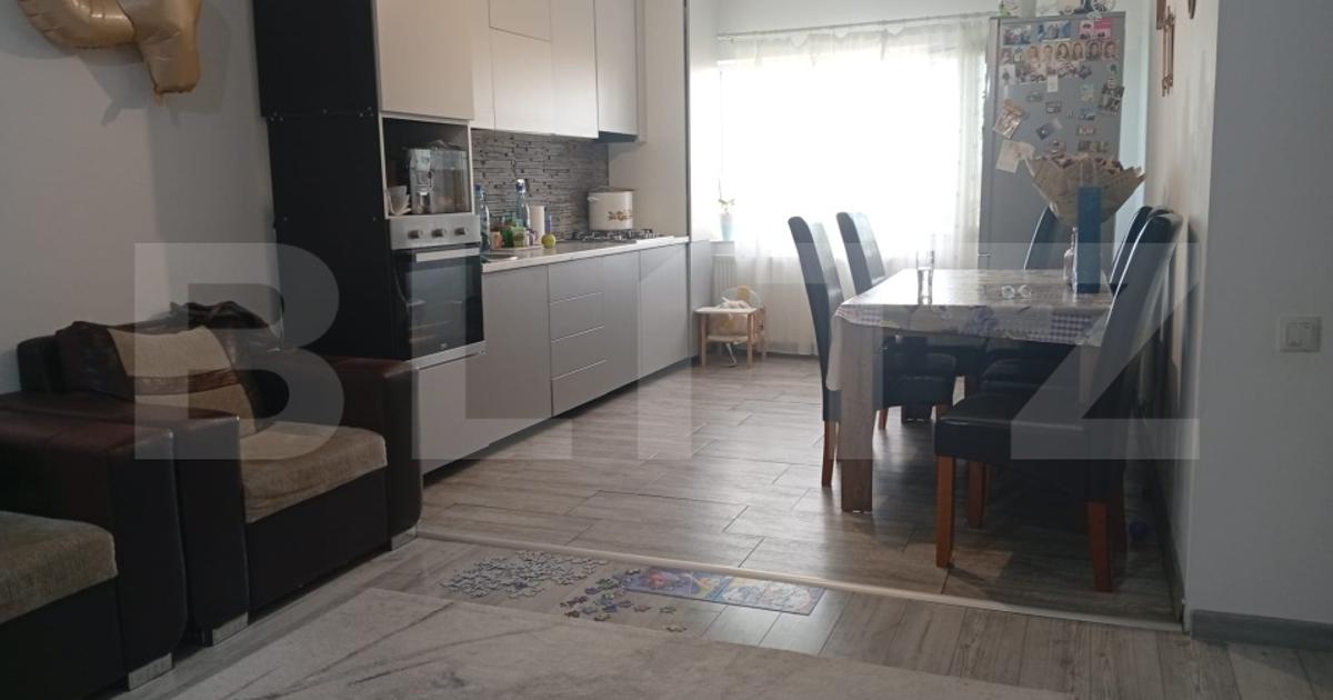 Apartament semidecomandat cu 3 camere în Apahida