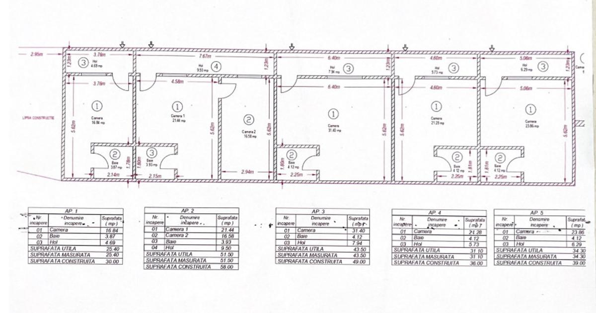 Apartament nedecomandat cu 2 camere în zona Bujac, Arad