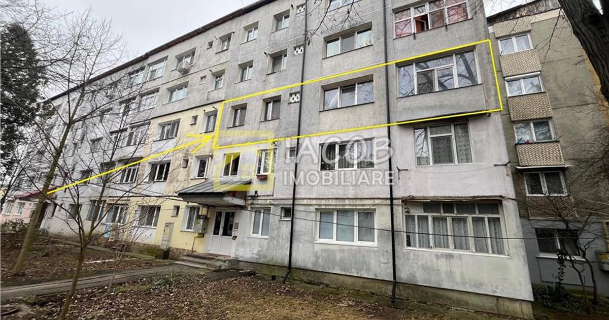Apartament semidecomandat cu 3 camere în zona 9 Mai, Bacău