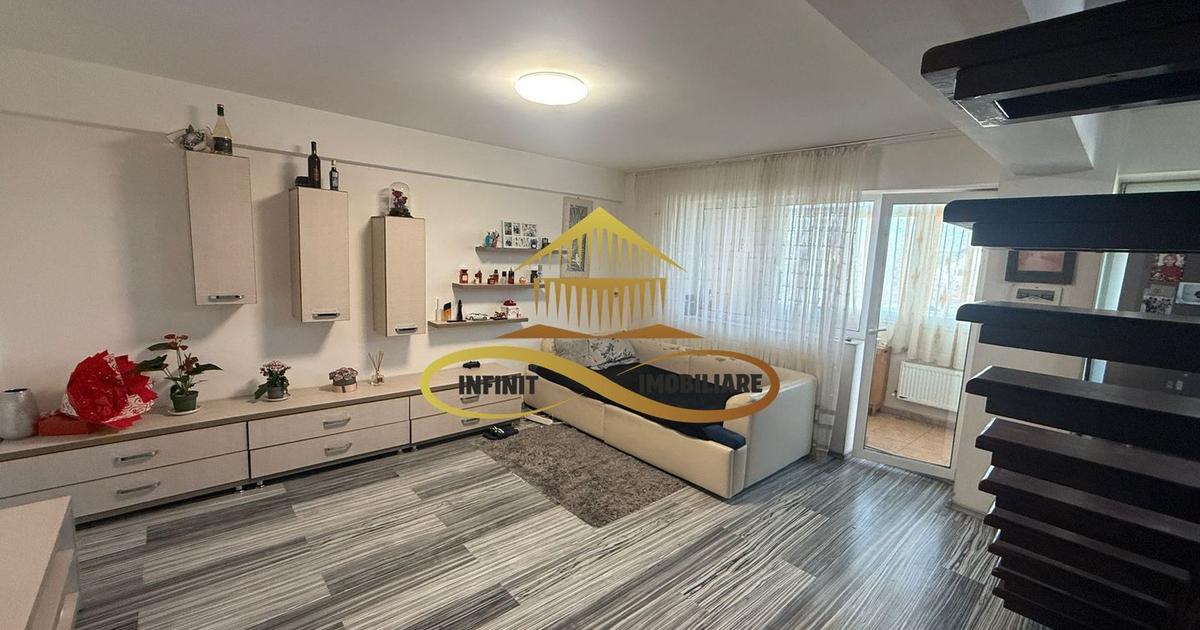 Apartament semidecomandat cu 3 camere în zona CFR, Bacău