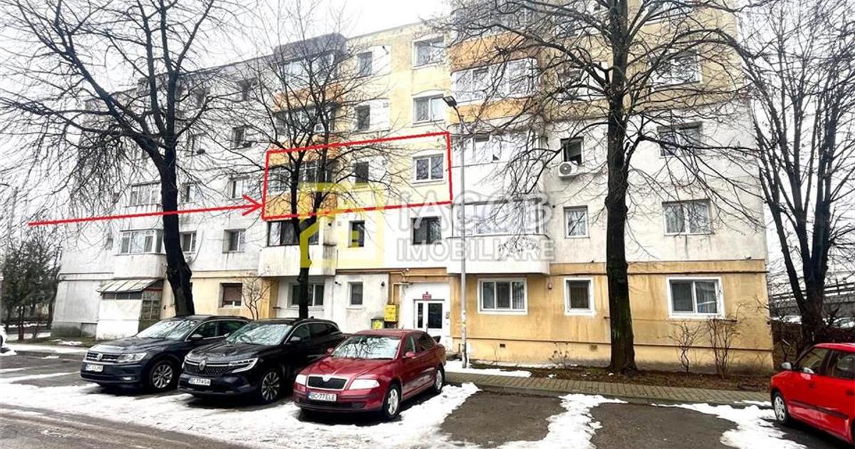Apartament decomandat cu 4 camere în zona Narcisa, Bacău