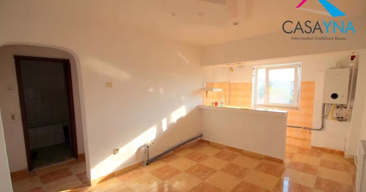 Apartament semidecomandat cu 2 camere în zona Ștefan cel Mare, Bacău