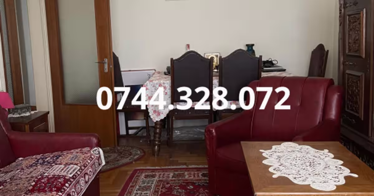Apartament decomandat cu 3 camere în zona Ultracentral, Bacău
