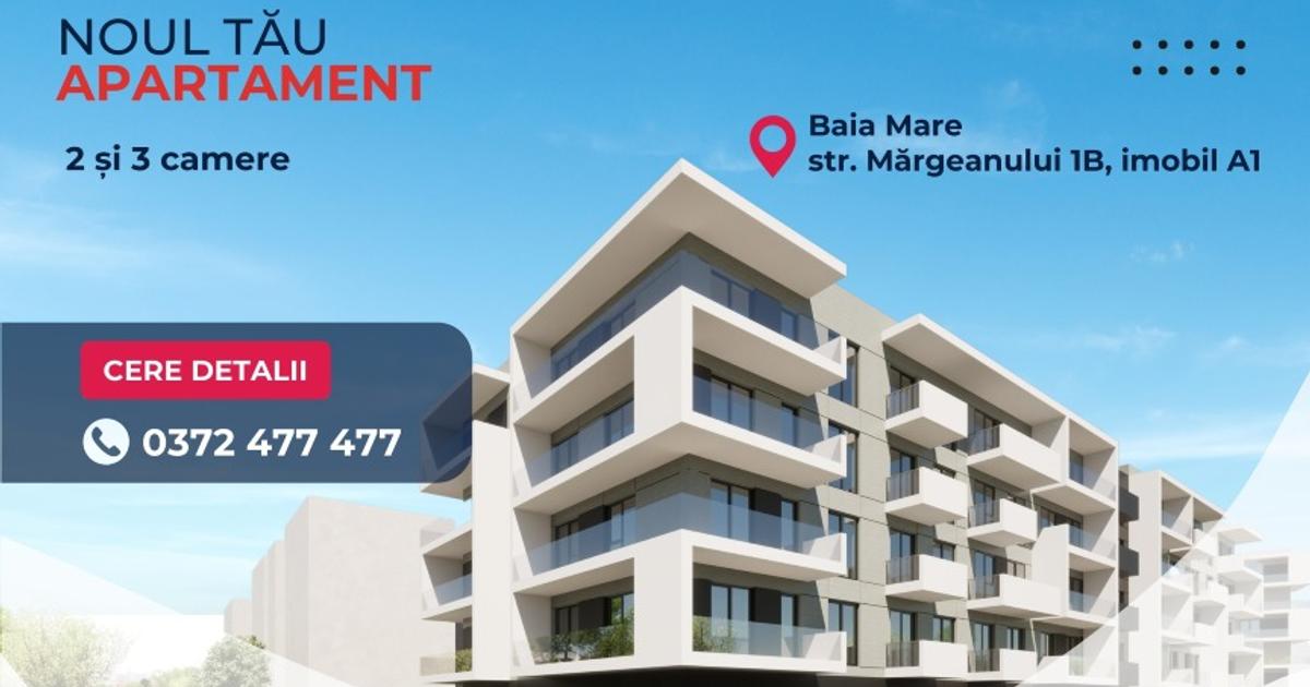 Apartament decomandat cu 2 camere în zona Depozitelor, Baia Mare