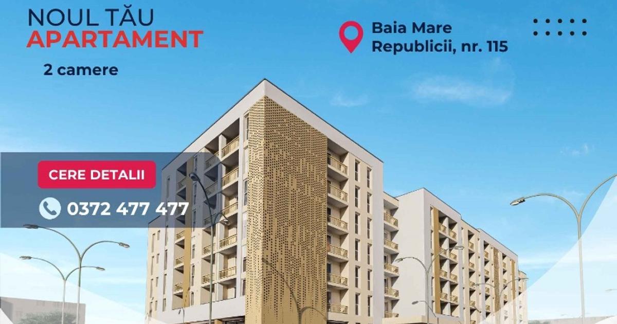Apartament decomandat cu 2 camere în zona Hotvon, Baia Mare