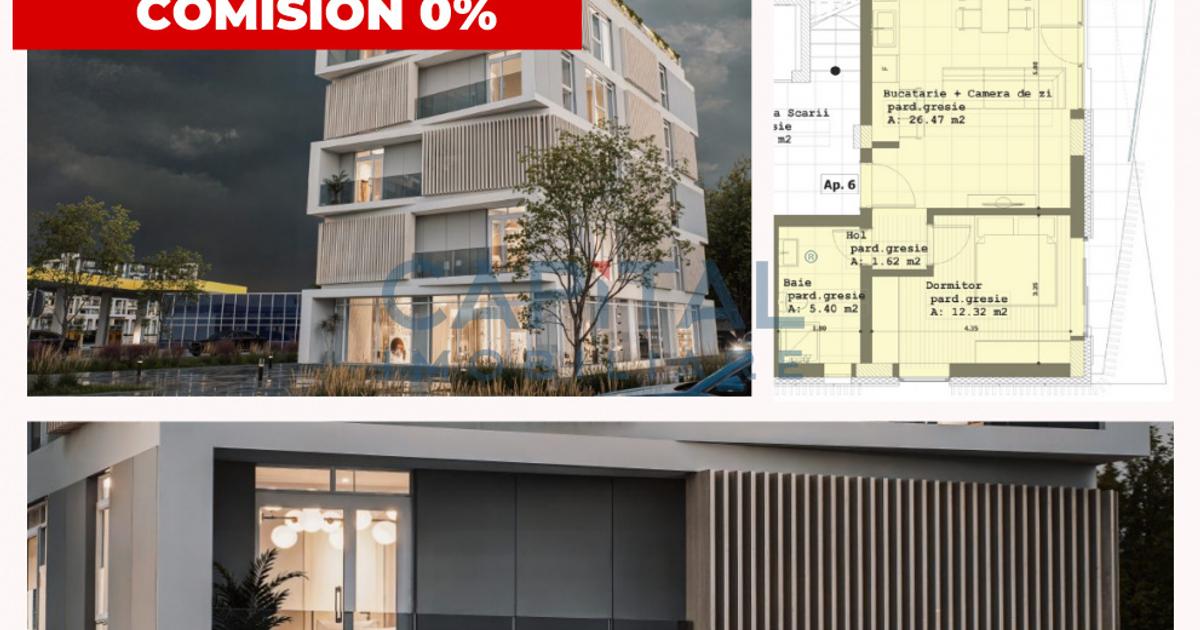 Apartament decomandat cu 2 camere în zona Republicii, Baia Mare