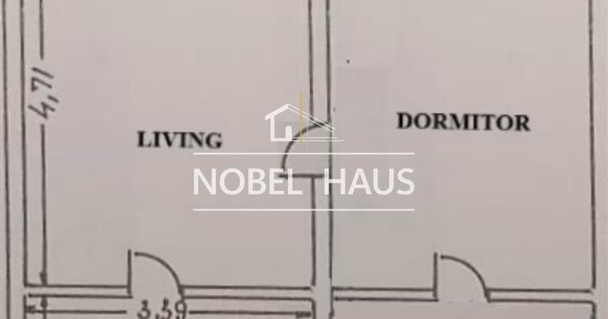 Apartament nedecomandat cu 2 camere în zona Nord, Bârlad