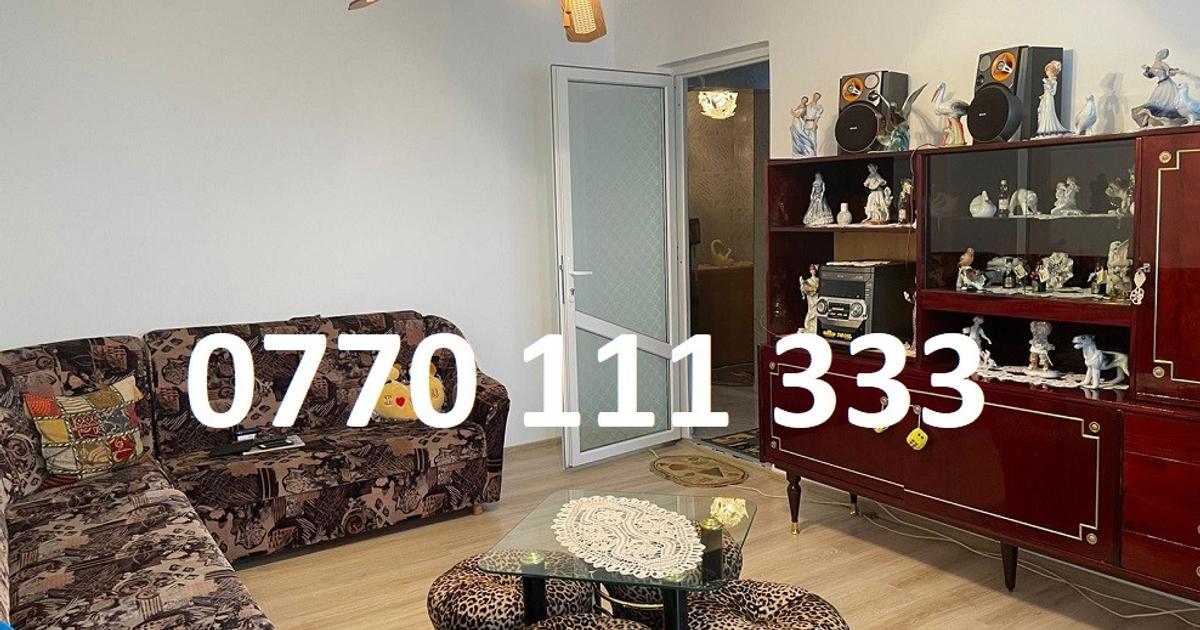 Apartament decomandat cu 3 camere în zona Vidin-Progresul, Brăila