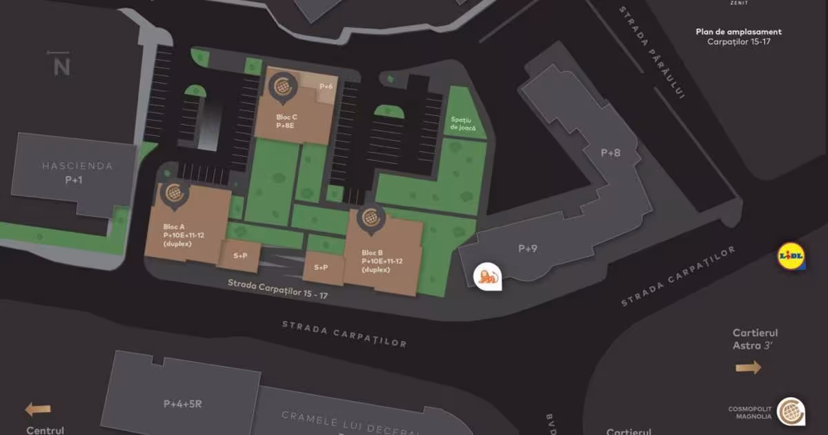 Apartament decomandat cu 3 camere în zona Răcădău, Brașov
