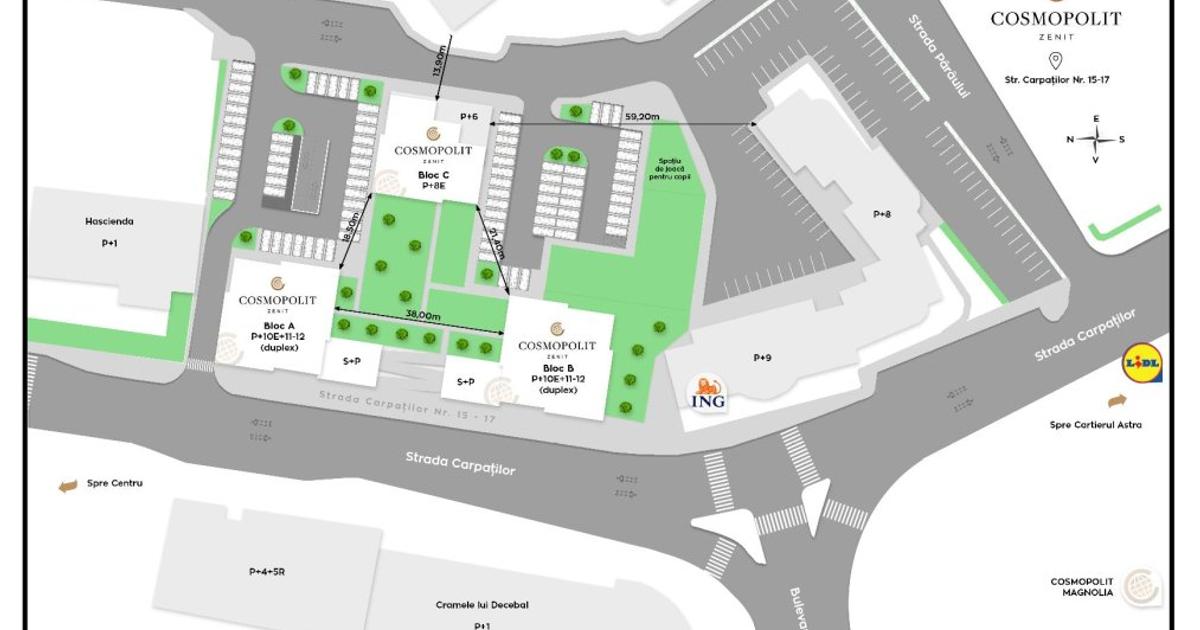 Apartament decomandat cu 4 camere în zona Răcădău, Brașov