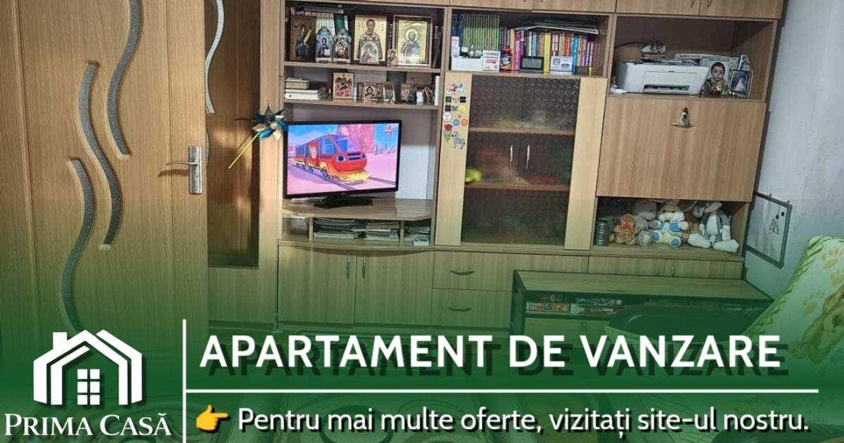 Apartament cu 2 camere în zona Bălcescu, Buzău