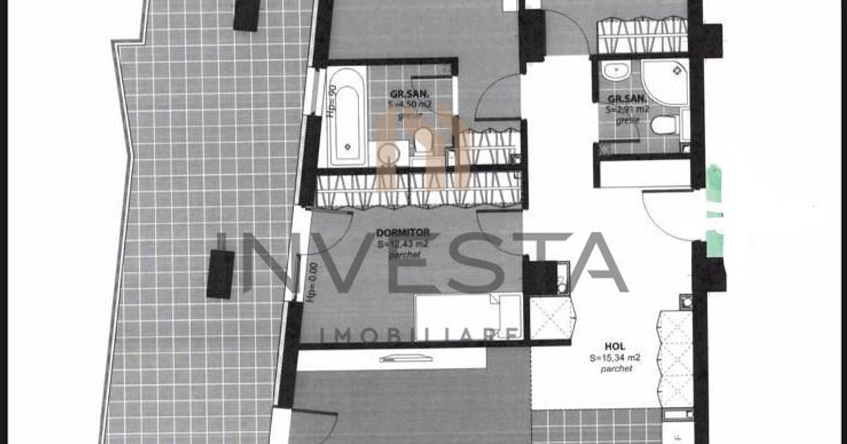 Apartament decomandat cu 4 camere în zona Bună Ziua, Cluj-Napoca