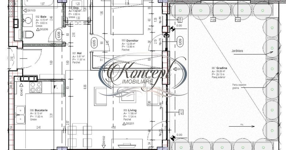 Apartament semidecomandat cu 2 camere în zona Dâmbul Rotund, Cluj-Napoca