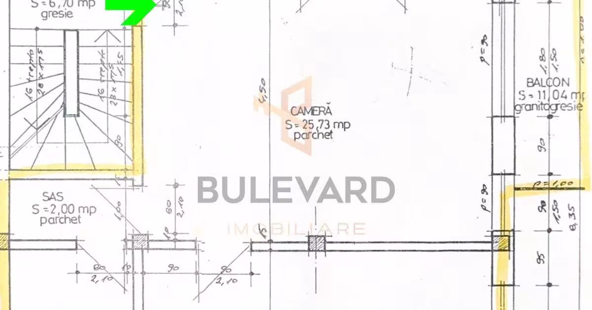 Apartament decomandat cu 2 camere în zona Mănăștur, Cluj-Napoca