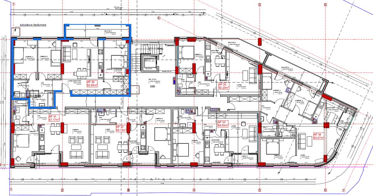 Apartament decomandat cu 4 camere în zona Mărăști, Cluj-Napoca
