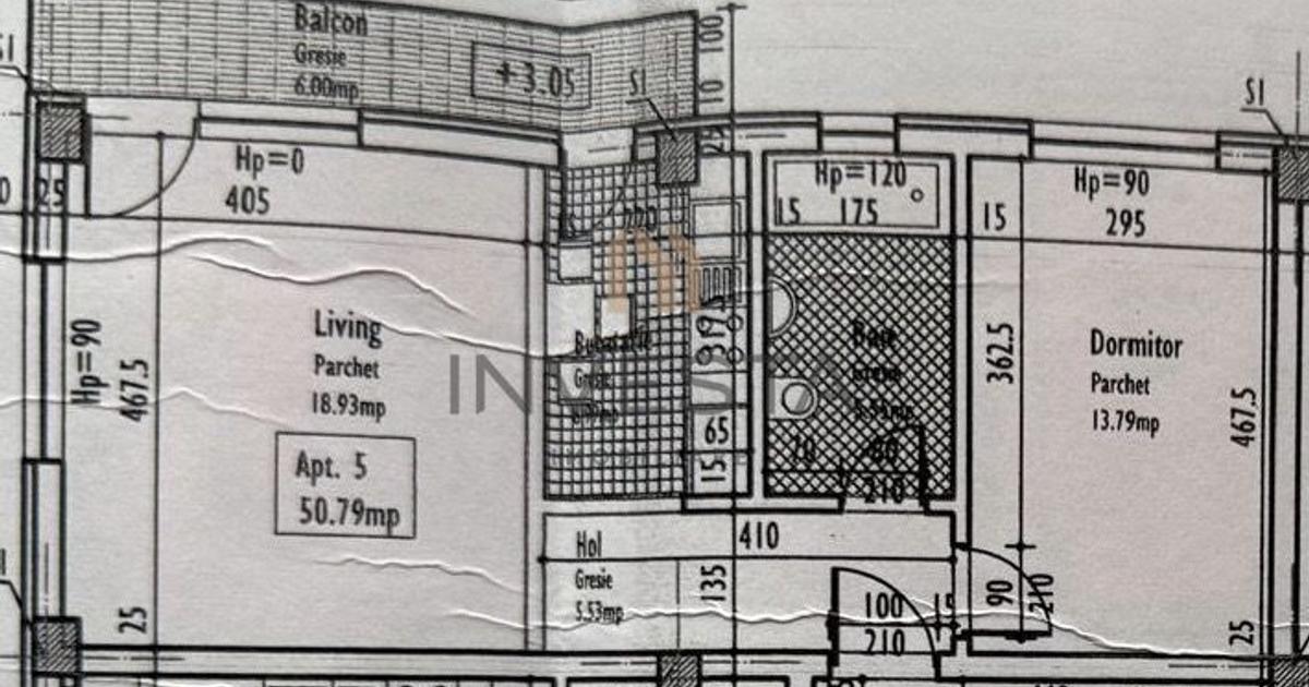 Apartament semidecomandat cu 2 camere în zona Zorilor, Cluj-Napoca