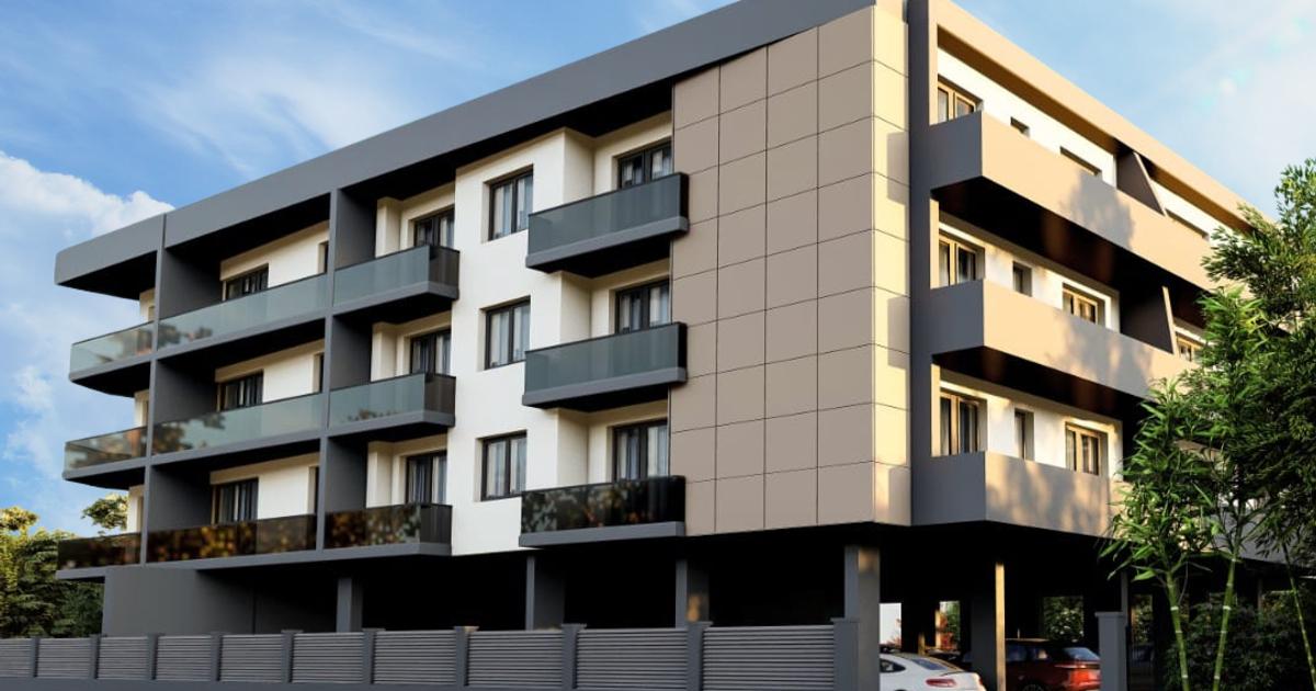 Apartament 62.4 mp cu 2 camere în zona Tomis Nord, Constanța