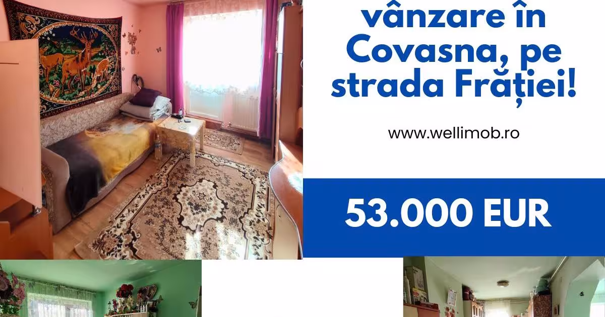 Apartament cu 3 camere în Covasna