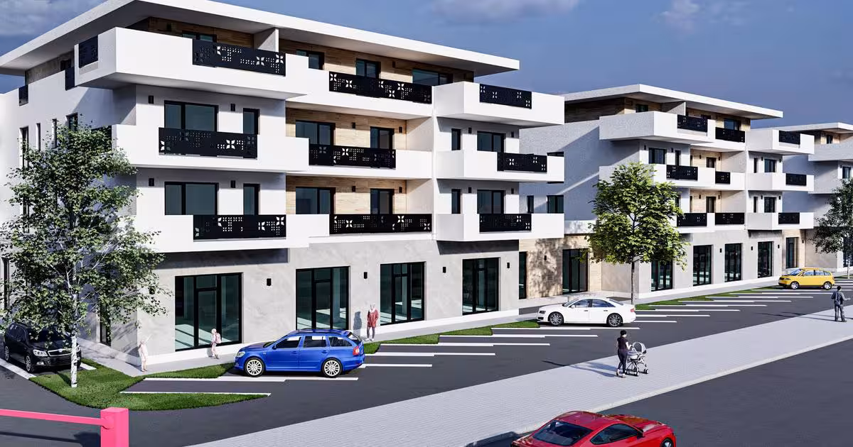 Apartament decomandat cu 3 camere în Dumbrăvița