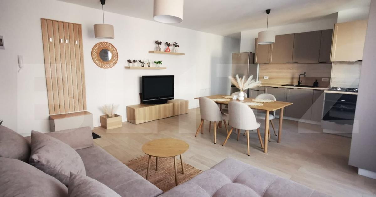 Apartament semidecomandat cu 2 camere în Florești