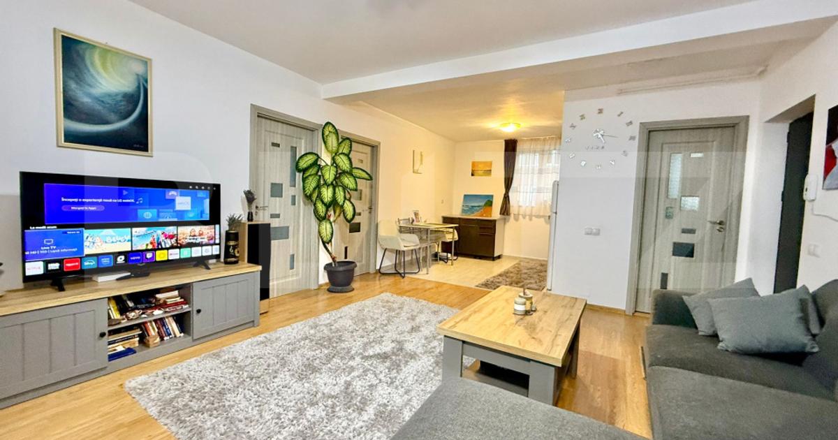 Apartament semidecomandat cu 3 camere în Florești