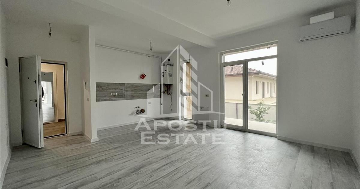 Apartament semidecomandat cu 2 camere în Giroc