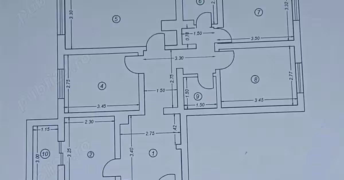 Apartament decomandat cu 4 camere în zona Alexandru cel Bun, Iași
