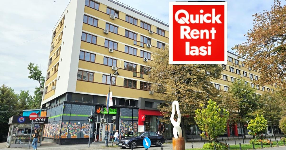 Apartament decomandat cu 2 camere în zona Piața Unirii, Iași