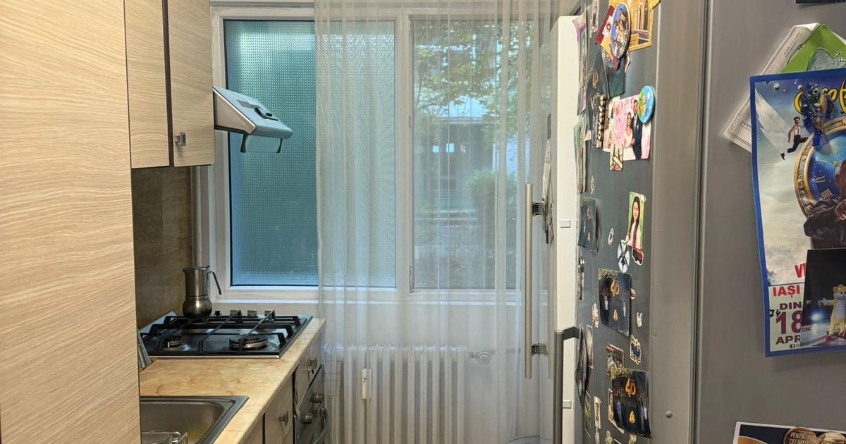 Apartament decomandat cu 2 camere în zona Podu Roș, Iași