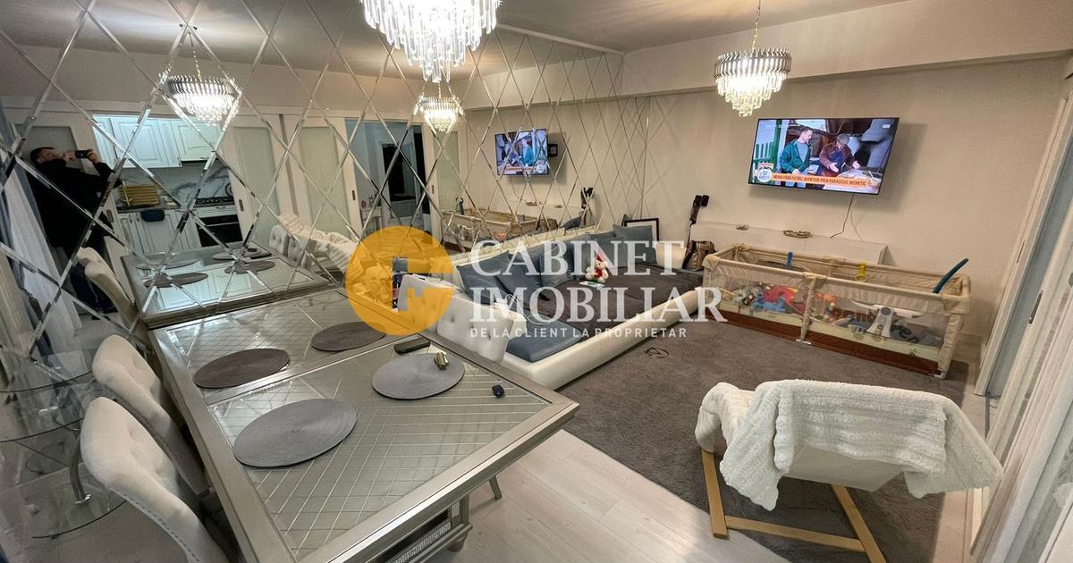 Apartament decomandat cu 2 camere în zona Tătărași, Iași