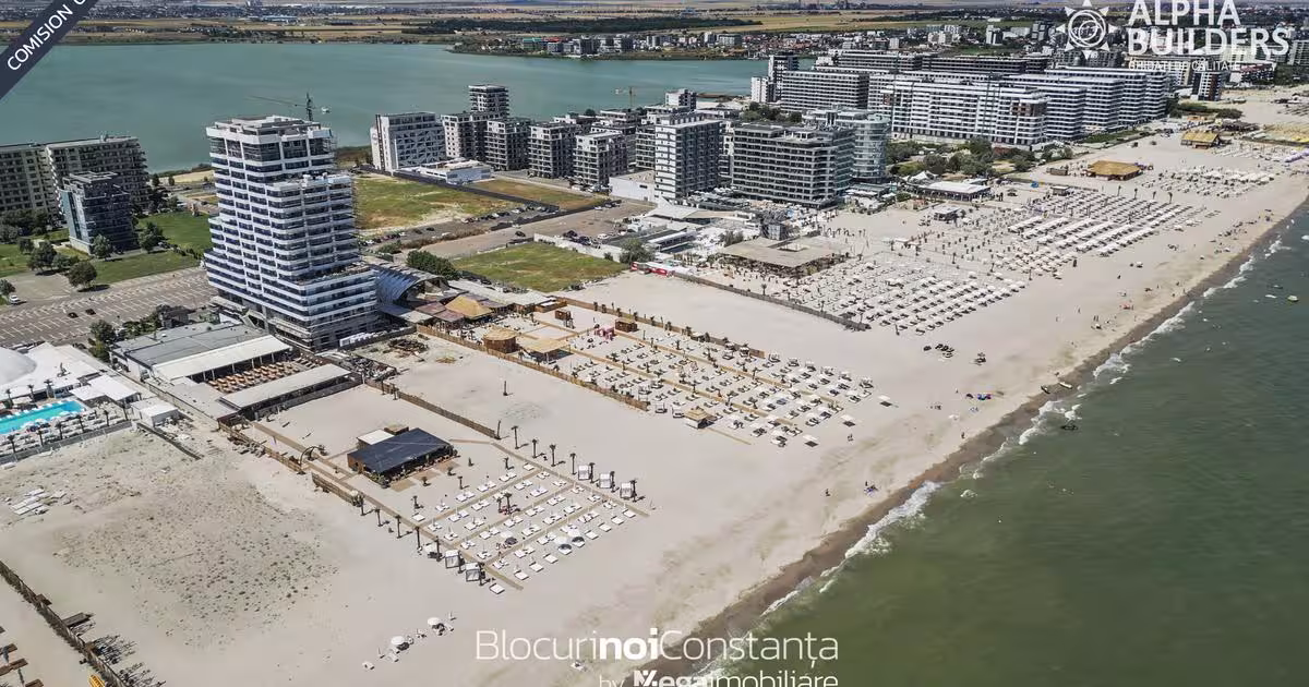 Apartament semidecomandat cu 2 camere în zona Central, Mamaia