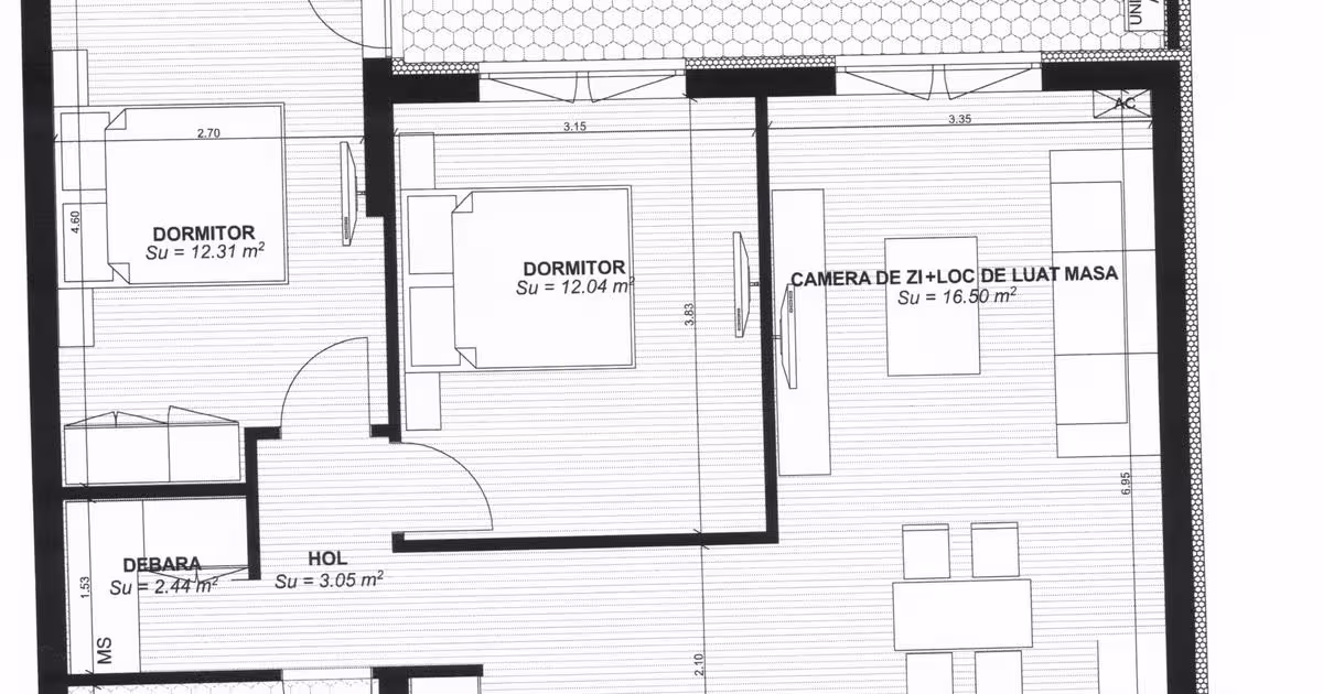 Apartament 60 mp cu 3 camere în zona Ultracentral, Oradea