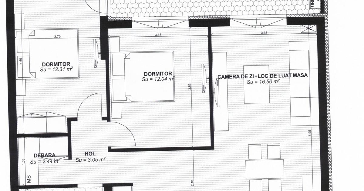 Apartament 60 mp cu 3 camere în zona Ultracentral, Oradea